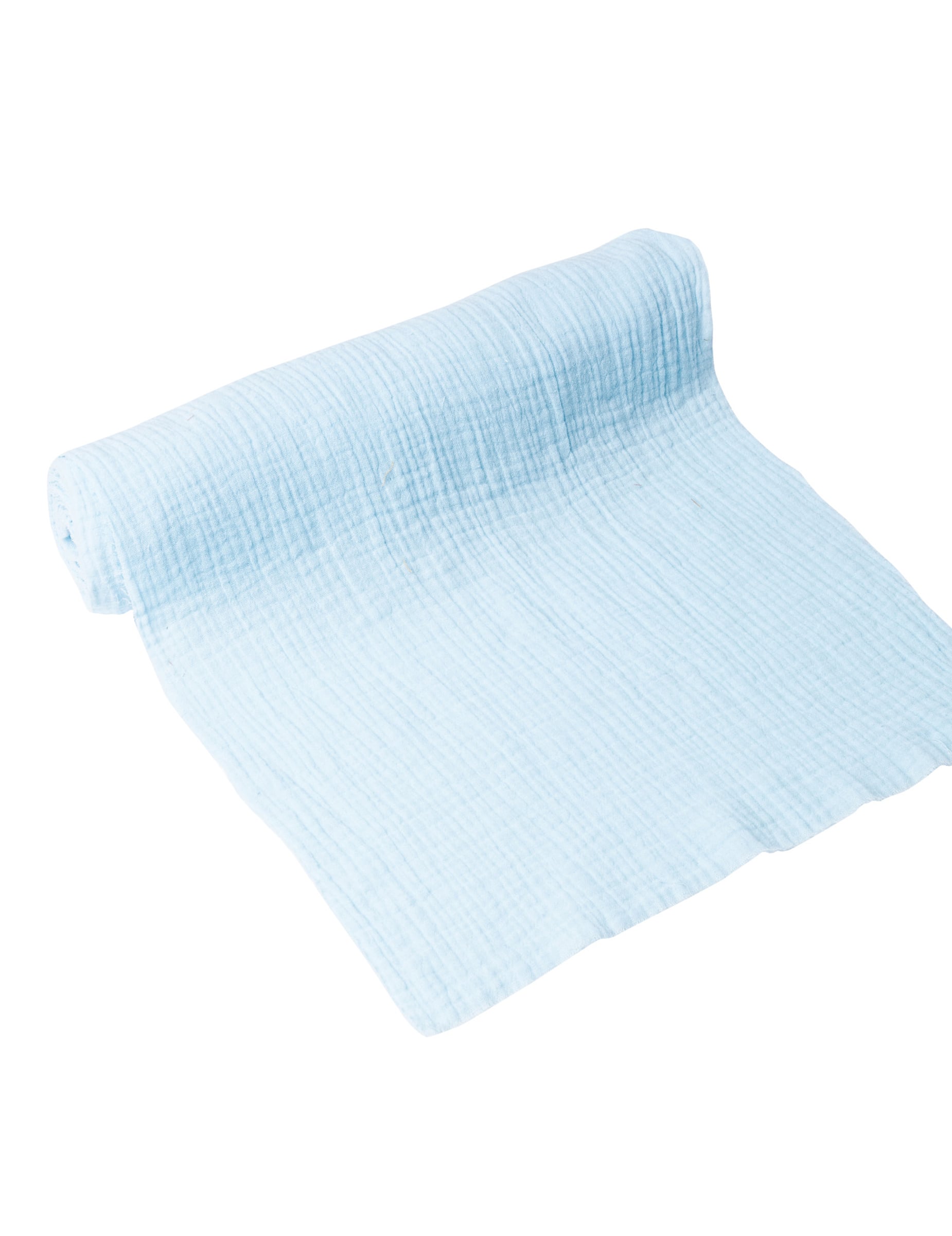 Tischläufer Baumwollmusselin Hellblau 30 cm x 3 m Taufdeko Tischläufer Baumwollmusselin Hellblau 30 cm x 3 m Taufdeko von ARTYFETES