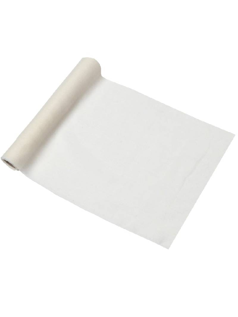 Tischläufer Musselin Elfenbein 28 cm x 5 m von ARTYFETES