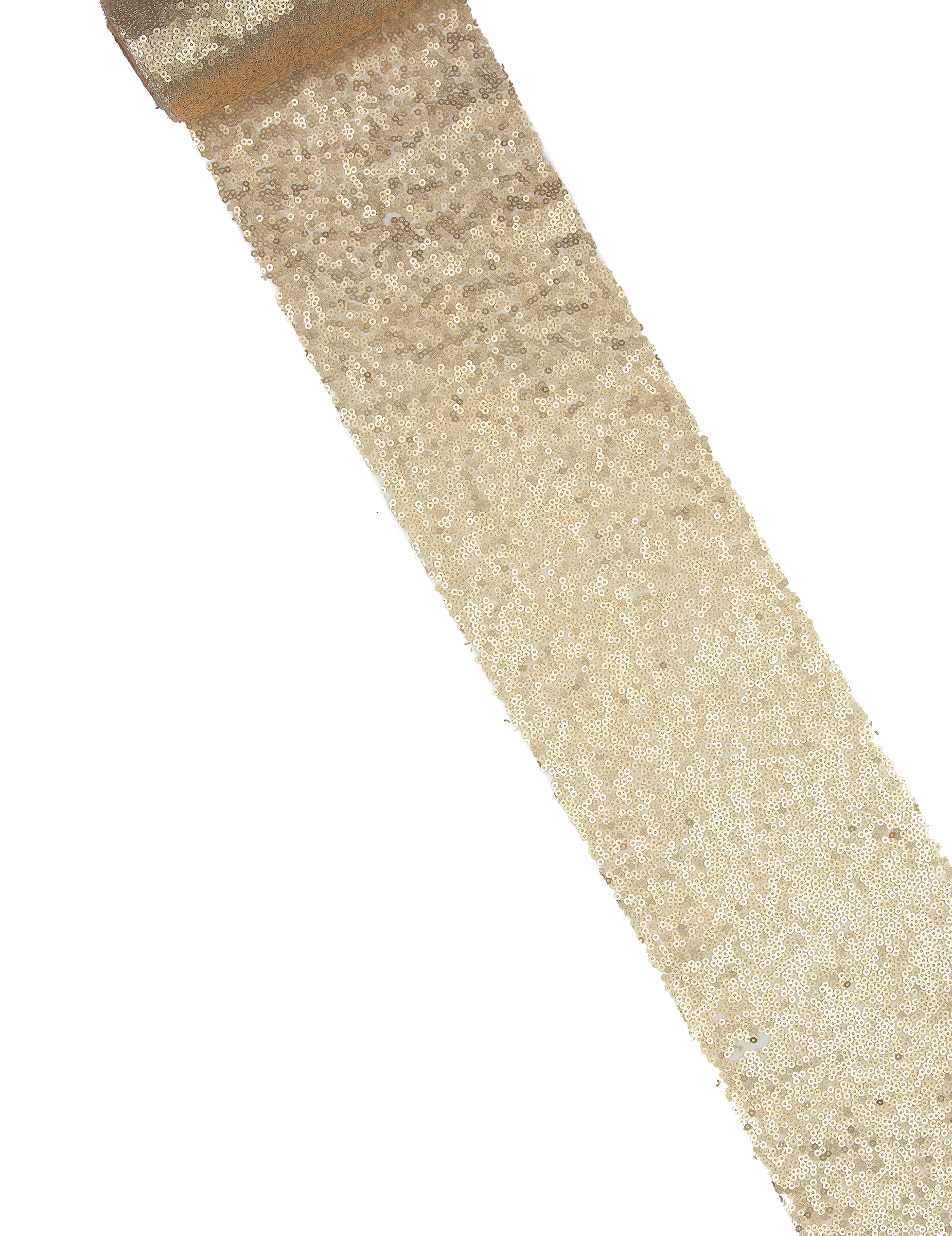 Tischläufer mit Pailletten Champagner 14 cm x 3 m Hochzeit + Geburtstag Tischläufer mit Pailletten Champagner 14 cm x 3 m Hochzeit + Geburtstag von ARTYFETES