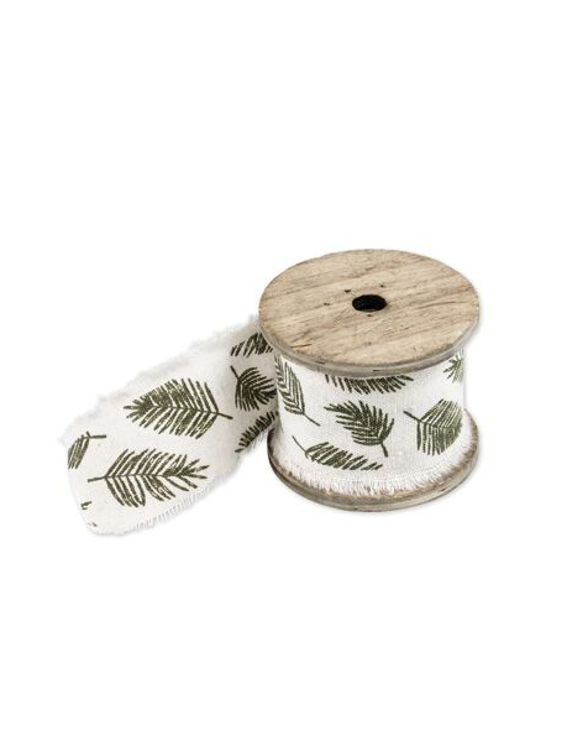 Tropen Stoffband Strandparty Deko beige-grün 3 m x 4,5 cm Tropen Stoffband Strandparty Deko beige-grün 3 m x 4,5 cm von ARTYFETES