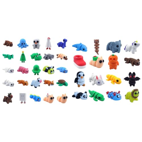 ARVALOLET 16/25 PCS 3D-gedruckte Tierfiguren Set for Ostern - Exquisite Fidget-Spielzeuge for Kinder von ARVALOLET