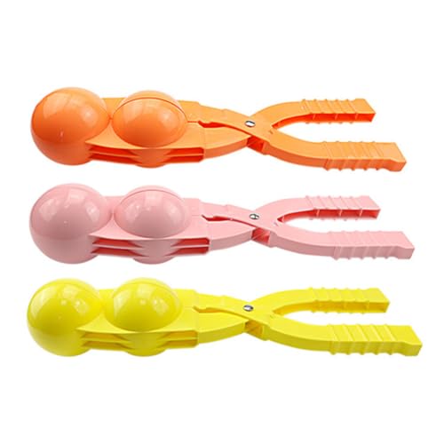 ARVALOLET 3 Stück Schneeballzange, Schneeball-Clips, multifunktionale Schneeball-Maker-Clips for Schneeballschlacht ARVALOLET 3 Stück Schneeballzange, Schneeball-Clips, multifunktionale Schneeball-Maker-Clips for Schneeballschlacht von ARVALOLET
