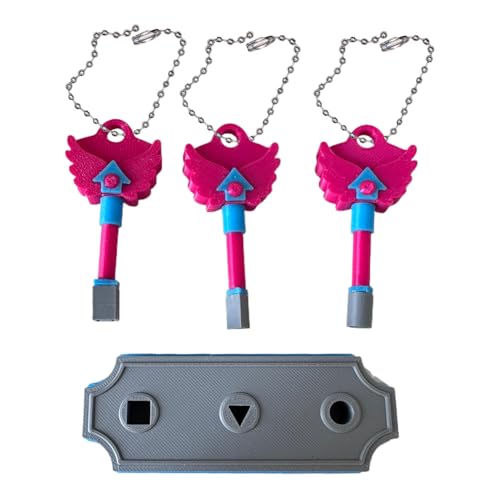 ARVALOLET Koreanische traditionelle Spiele Verstecken Schlüssel Tintenfisch Halskette Modell for Kinder Jugendliche Haushalt Partyspiel ARVALOLET Koreanische traditionelle Spiele Verstecken Schlüssel Tintenfisch Halskette Modell for Kinder Jugendliche Haushalt Partyspiel von ARVALOLET