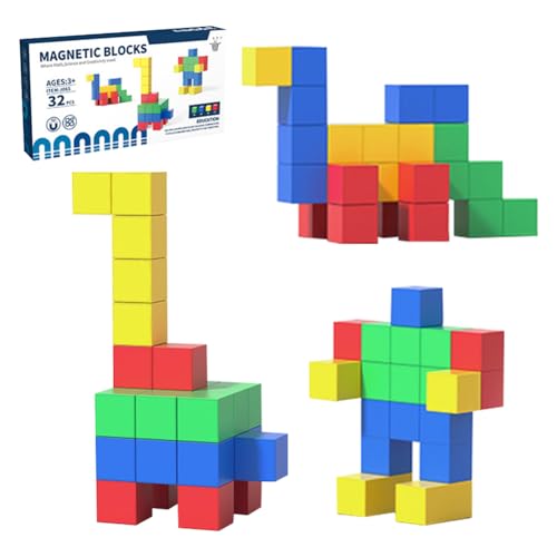 ARVALOLET Magnetisches Modellier-Baukastenset for Kinder Leichtes, Bildungsförderndes Spielzeug for Zuhause und Schule ARVALOLET Magnetisches Modellier-Baukastenset for Kinder Leichtes, Bildungsförderndes Spielzeug for Zuhause und Schule von ARVALOLET