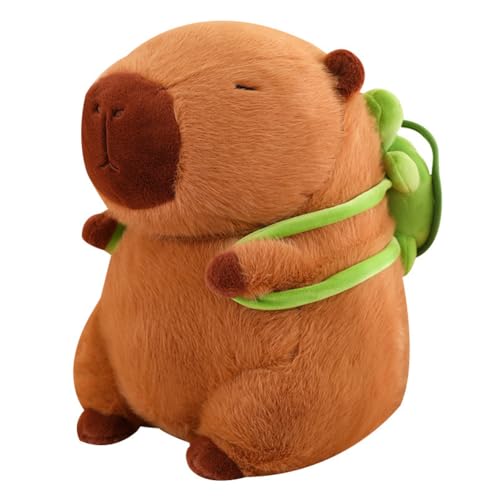 ARVALOLET Niedliches Capybara-Plüschkissen 23/33 cm – Ideal for Kinder ab 6 Jahren, Sammlerstück von ARVALOLET