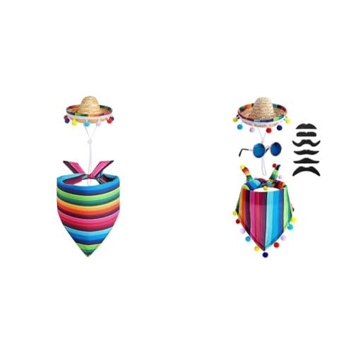 ARVALOLET Outdoor Gans Kostüm Mexikanisch for Garten Veranda Rasen-Gans-Statue Kleidung mit Sombrero und for Garten Dekor ARVALOLET Outdoor Gans Kostüm Mexikanisch for Garten Veranda Rasen-Gans-Statue Kleidung mit Sombrero und for Garten Dekor von ARVALOLET