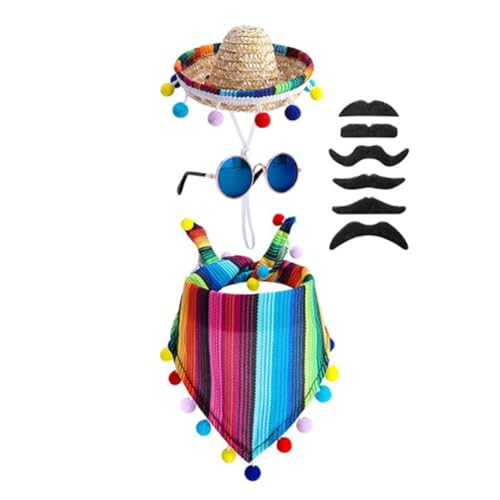 ARVALOLET Outdoor Gans Kostüm Mexikanisch for Garten Veranda Rasen-Gans-Statue Kleidung mit Sombrero und for Garten Dekor ARVALOLET Outdoor Gans Kostüm Mexikanisch for Garten Veranda Rasen-Gans-Statue Kleidung mit Sombrero und for Garten Dekor von ARVALOLET