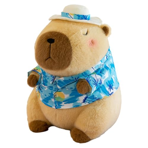 ARVALOLET Süßer Capybara Schlüsselanhänger Plüsch Tieranhänger for Handtasche und Rucksack von ARVALOLET