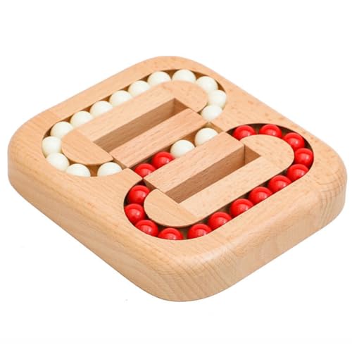 Lustiges Geduldspiel for Kinder Erwachsene Farbzuordnungsball Würfel Sortierer aus Holz Gehirnentwicklung und Entspannung fördern von ARVALOLET