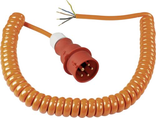 AS Schwabe 70431 Strom Anschlusskabel Orange 5m von AS Schwabe