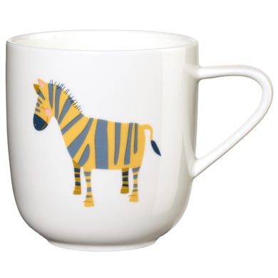 ASA Selection Henkelbecher Zebra Zoe weiß glänzend, 0,25l ASA Selection Henkelbecher Zebra Zoe weiß glänzend, 0,25l von ASA SELECTION