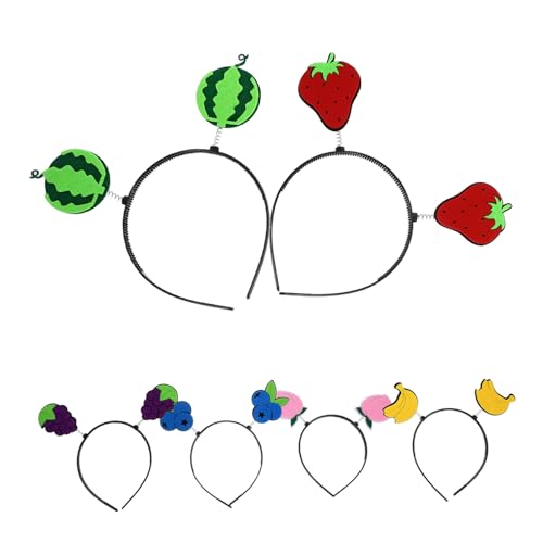 ASAKKURA 6 Stück Lustige Wassermelonen Haarreifen Einzigartige Frucht Accessoires für Partys Feste und Fotosessions Bequem und Farbenfroh für Altersgruppen ASAKKURA 6 Stück Lustige Wassermelonen Haarreifen Einzigartige Frucht Accessoires für Partys Feste und Fotosessions Bequem und Farbenfroh für Altersgruppen von ASAKKURA