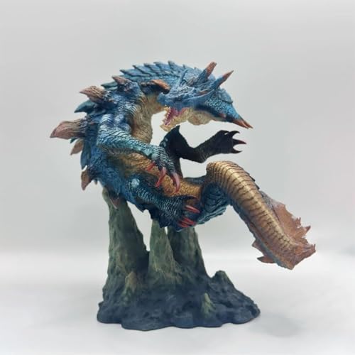 18 cm Monster Hunter Abyssal Lagiacrus Figur PVC Statue Actionfiguren Modellsammlung Dekoration Geschenk (Großpackung ohne Boxen) von ASEDRFY