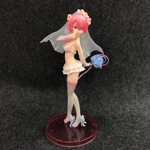 2025 Neue limitierte Auflage japanische Anime-Kollektion Actionfigur Re:Life In A Different World From Zero Wedding Dress Rem Ram Pretty Girls Model Standing Adult Toy Desktop Statue Birthday Gifts 2025 Neue limitierte Auflage japanische Anime-Kollektion Actionfigur Re:Life In A Different World From Zero Wedding Dress Rem Ram Pretty Girls Model Standing Adult Toy Desktop Statue Birthday Gifts von ASEDRFY