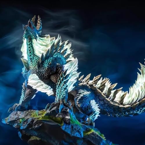 25 cm Monster Hunter Zinogre Figur PVC Statue Anime Actionfiguren Modellsammlung Puppe Dekoration Geschenk Lumineszenz USB von ASEDRFY