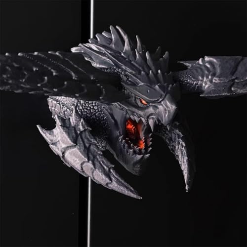 32 x 10 x 10 cm Monster Hunter Albatross Figur PVC Statue Actionfiguren Modellsammlung Dekoration Geschenk (der Wasserhahn kann magnetisch sein) (Gelb) von ASEDRFY