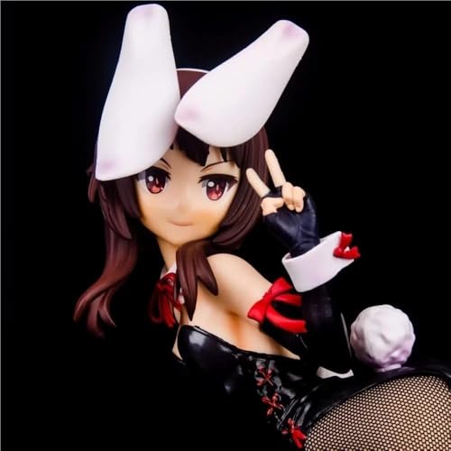 ASEDRFY 1/4 Bunny Girl Ecchi Hentai Figur nsfw Anime Girl Figur Niedliche Puppe Dekor Modell Cartoon Anime Collection 33 cm von ASEDRFY