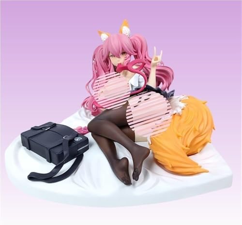 ASEDRFY 1/4 ECCHI Anime-Figur, Sammlermodell, Statue, Spielzeug, Themenparty, Zubehör, Dessert-Dekorationen für Erwachsene, Geschenk, Themenpuppe, 14,5 cm (weiche Truhe) von ASEDRFY