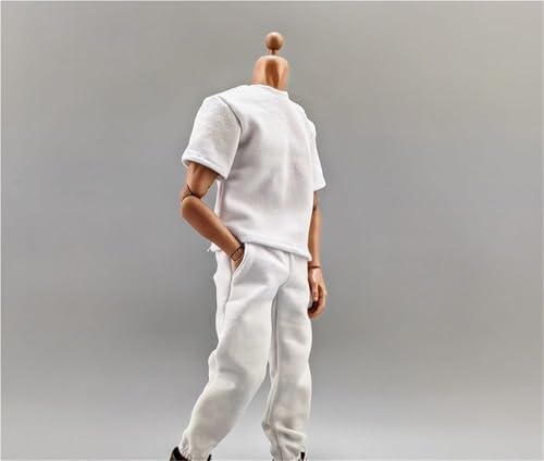 ASEDRFY 1/6 Maßstab männliche Figur, Puppenkleidung, solides lockeres Hemd, Hose, Kostüm für 30,5 cm männliche Soldaten-Actionfigur ASEDRFY 1/6 Maßstab männliche Figur, Puppenkleidung, solides lockeres Hemd, Hose, Kostüm für 30,5 cm männliche Soldaten-Actionfigur von ASEDRFY