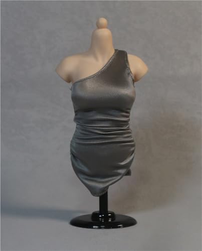 ASEDRFY 1/6 Maßstab weibliche Figur, Puppe, Kleiderriemen, Kleid, Kostüm für 30,5 cm weibliche Soldatin, Actionfigur, Puppe (Beige) von ASEDRFY