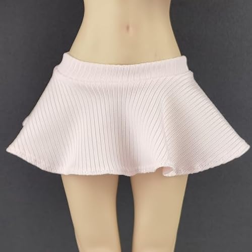 ASEDRFY 1/6 Maßstab weibliche Figur, Puppenkleidung, Faltenröcke, kurze Röcke, Kostüm für 30,5 cm große Soldatinnen, Actionfigur, Puppe (lila) von ASEDRFY