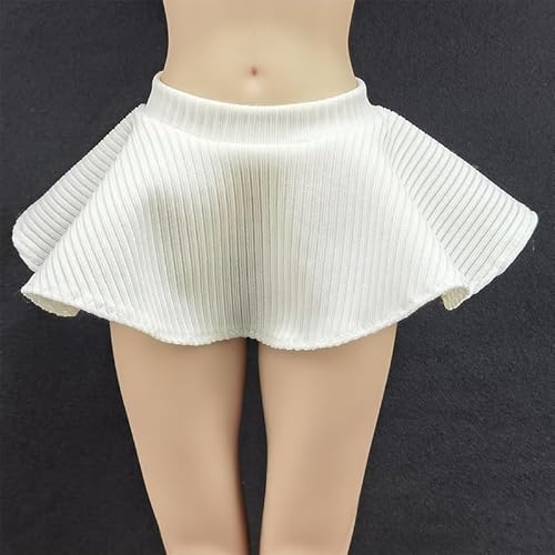 ASEDRFY 1/6 Maßstab weibliche Figur, Puppenkleidung, Faltenröcke, kurze Röcke, Kostüm für 30,5 cm große Soldatinnen, Actionfigur, Puppe (lila) von ASEDRFY