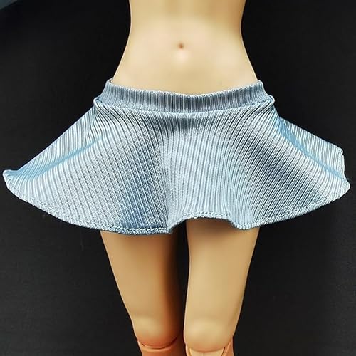 ASEDRFY 1/6 Maßstab weibliche Figur, Puppenkleidung, Faltenröcke, kurze Röcke, Kostüm für 30,5 cm große Soldatinnen, Actionfigur, Puppe (lila) von ASEDRFY