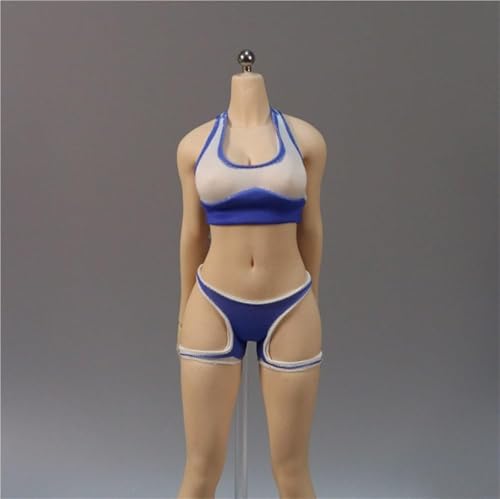 ASEDRFY 1/6 Maßstab weibliche Figur, Puppenkleidung, Sportunterwäsche, Kostüm für 30,5 cm große Soldaten-Actionfigur, Puppe (rot) von ASEDRFY