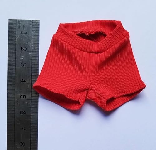 ASEDRFY 1/6 Maßstab weibliche Figur, Puppenkleidung, Strick-Shorts, Kostüm für 30,5 cm weibliche Soldatin, Actionfigur, Puppe (schwarz) von ASEDRFY