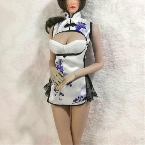 ASEDRFY 1/6 Maßstab weibliche Figur, Puppenkleidung, chinesisches Abendkleid, Cheongsam-Kostüm für 30,5 cm große Soldaten-Actionfigur ASEDRFY 1/6 Maßstab weibliche Figur, Puppenkleidung, chinesisches Abendkleid, Cheongsam-Kostüm für 30,5 cm große Soldaten-Actionfigur von ASEDRFY