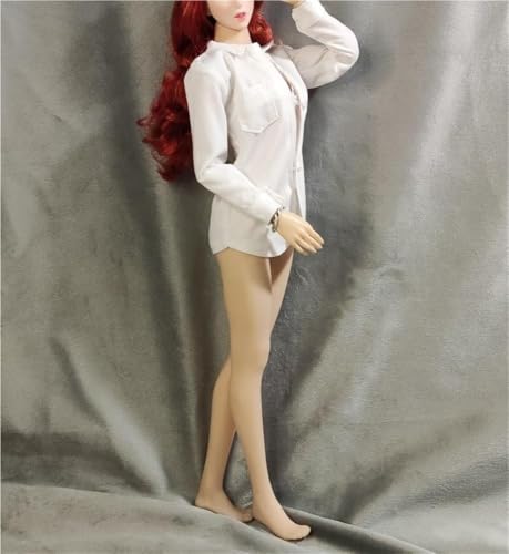 ASEDRFY 1/6 Maßstab weibliche Figur, Puppenkleidung, weißes Hemd, Jacke, Kostüm für 30,5 cm große Soldaten-Actionfigur ASEDRFY 1/6 Maßstab weibliche Figur, Puppenkleidung, weißes Hemd, Jacke, Kostüm für 30,5 cm große Soldaten-Actionfigur von ASEDRFY