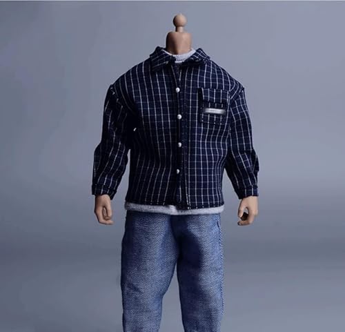 ASEDRFY 1:12 Scale Figure Doll Clothes Long Sleeved Shirt Hoodie Jacket for 15.2 cm Male Action Figure Silicone Body Doll ASEDRFY 1:12 Scale Figure Doll Clothes Long Sleeved Shirt Hoodie Jacket for 15.2 cm Male Action Figure Silicone Body Doll von ASEDRFY