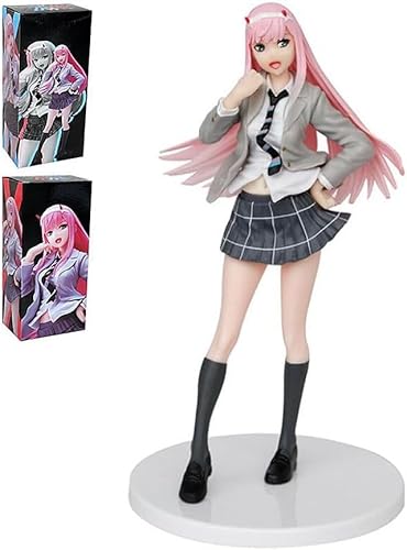 ASEDRFY 18 cm Darling in The FRANXX Zero Two PVC-Sammelspiel-Actionfigur, PVC, mehrfarbig von ASEDRFY