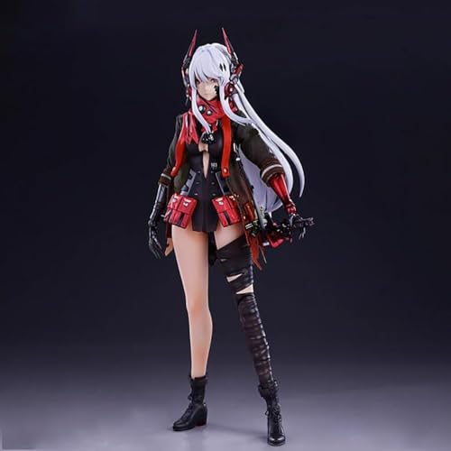 ASEDRFY 20 cm grauer Rabe: PUNISHING Lucia Crimson Abyss Figur PVC Statue Spiel Actionfigur Modellsammlung Puppe Dekoration Spielzeug Geschenk von ASEDRFY