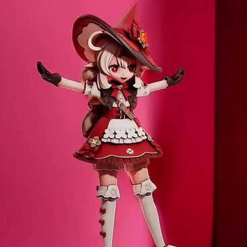 ASEDRFY 20cm/7.87'' Genshin Impact Game Klee PVC Collectible Game Action Figure Environmental Protection Materials Model Gift von ASEDRFY