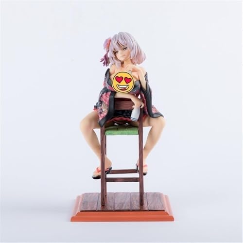 ASEDRFY 24,9 cm große Ecchi-Figur Waifu Anime Mädchen, Hentaii-Figur, Dekoration, Ornamentsnime, Sammlung, Puppe, Geschenk, Modellspielzeug (weiche Brust (ohne Zubehörtasche) von ASEDRFY