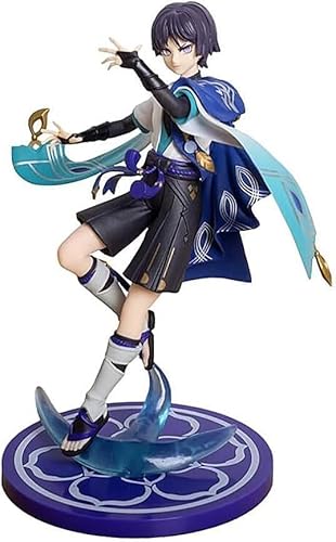 ASEDRFY 25 cm / 9,84 Zoll Genshin Impact Wanderer Sammelspiel Actionfigur PVC Umweltschutz Materialien Dekoration Ornamente von ASEDRFY