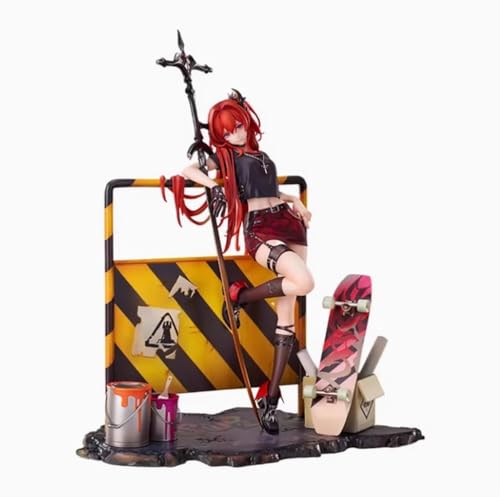 ASEDRFY 30 cm Arknights Surtr Actionfigur PVC Statue Anime Figur Modell Sammlung Puppe Dekoration Geschenk für Erwachsene von ASEDRFY