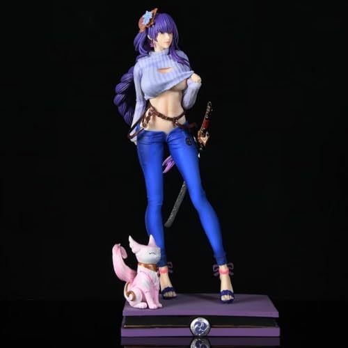 ASEDRFY 31 cm Genshin Impact Raiden Shogun-Figur, umweltfreundliche Materialien, geeignet für Zuhause, Büro, Schreibtisch, dekorative Ornamente ASEDRFY 31 cm Genshin Impact Raiden Shogun-Figur, umweltfreundliche Materialien, geeignet für Zuhause, Büro, Schreibtisch, dekorative Ornamente von ASEDRFY