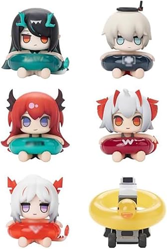 ASEDRFY 5 cm Arknights Figur PVC Statue Anime Figuren Actionfigur Modell Sammlung Puppe Dekoration Spielzeug Geschenk von ASEDRFY