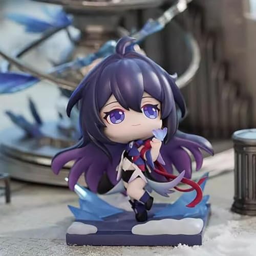ASEDRFY 7-9 cm Honkai: Star Rail KAFKA JingYuan Bronya Seele Trailblazer Figur PVC-Statue Anime-Figuren Action-Modell-Sammlung Puppe Dekoration Spielzeug Geschenk (Farbe: Natur) von ASEDRFY