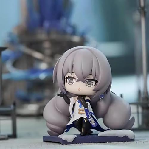 ASEDRFY 7-9 cm Honkai: Star Rail KAFKA JingYuan Bronya Seele Trailblazer Figur PVC-Statue Anime-Figuren Action-Modell-Sammlung Puppe Dekoration Spielzeug Geschenk (Farbe: Natur) von ASEDRFY
