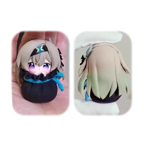 ASEDRFY 7 cm Honkai: Star Rail KAFKA Dan Heng·Imbibitor Lunae-Figur, PVC-Statue, Anime-Figuren, Actionfigur, Modellsammlung, Puppendekoration, Spielzeuggeschenk (Farbe: Blau) von ASEDRFY
