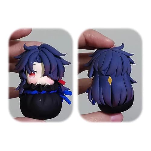 ASEDRFY 7 cm Honkai: Star Rail KAFKA Dan Heng·Imbibitor Lunae-Figur, PVC-Statue, Anime-Figuren, Actionfigur, Modellsammlung, Puppendekoration, Spielzeuggeschenk (Farbe: Blau) von ASEDRFY