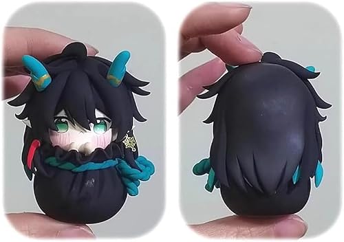 ASEDRFY 7 cm Star Rail KAFKA Dan Heng·Imbibitor Lunae Figur PVC-Statue Anime-Figuren Actionfigur Modellsammlung Puppe Dekoration Spielzeug Geschenk (Farbe: Blau) von ASEDRFY