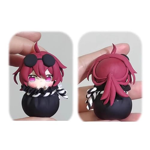 ASEDRFY 7 cm Star Rail KAFKA Dan Heng·Imbibitor Lunae Figur PVC-Statue Anime-Figuren Actionfigur Modellsammlung Puppe Dekoration Spielzeug Geschenk (Farbe: Blau) von ASEDRFY