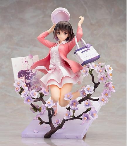 ASEDRFY Abnehmbare Deluxe-Edition Anime How To Raise A Passerby Heldin Megumi Kato First Sight Encounter PVC Action Figuren Cartoon Charakter Ornamente Modell Sammlerstücke Spielzeug von ASEDRFY
