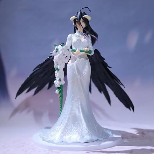 ASEDRFY Albedo Subin Hochzeitskleid, 1/7 Figur, Actionfigur, Statue, Sammlung, Modellpuppe, Geschenk für Erwachsene, 25 cm ASEDRFY Albedo Subin Hochzeitskleid, 1/7 Figur, Actionfigur, Statue, Sammlung, Modellpuppe, Geschenk für Erwachsene, 25 cm von ASEDRFY