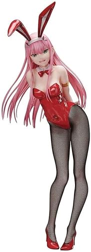 ASEDRFY Anime Figure Ecchi Figure Darling in The FranXX -Zero Two- 1/4 Bunny Ver. Statua Giocattoli Collezione di Modelli Decorazione per Bambole 43 cm/16,8 Pollici von ASEDRFY