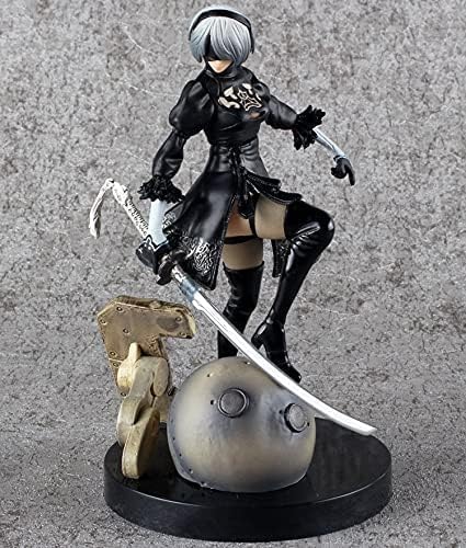 ASEDRFY Anime Game Automata NieR Yorha No.2 Tipo B 2B Figura de acci?n de PVC de 15 cm, modelo de juguetes hechos a mano de la colecci?n de estatuas von ASEDRFY